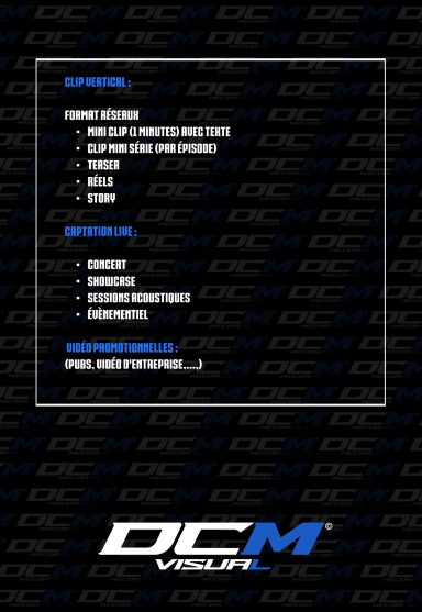 Nos autres prestations Visuel